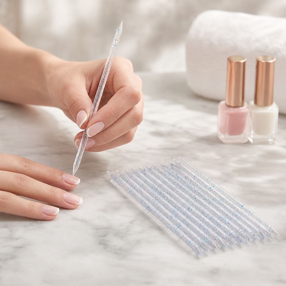 양면형 큐티클 푸셔 100개입, 큐티클 제거 및 라인스 - Nail Art Orange 리뷰 및 가격