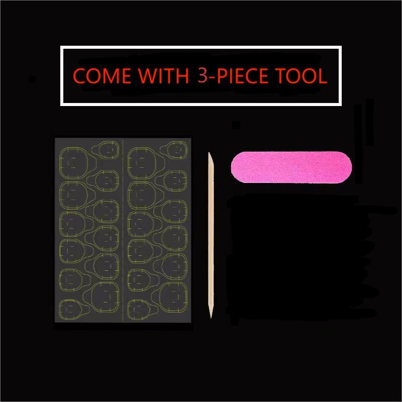 10개입 럭셔리 핸드메이드 프레스온 네일, 덕빌 타입  - Nail Art Press On 리뷰 및 가격