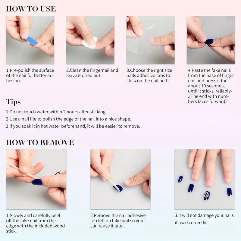 10개입 럭셔리 핸드메이드 프레스온 네일, 덕빌 타입  - Nail Art Press On 리뷰 및 가격
